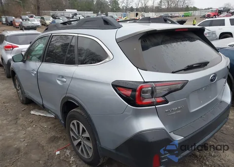 2020 Subaru Outback Premium из США, поврежденный, VIN 4S4BTACC1L3210407